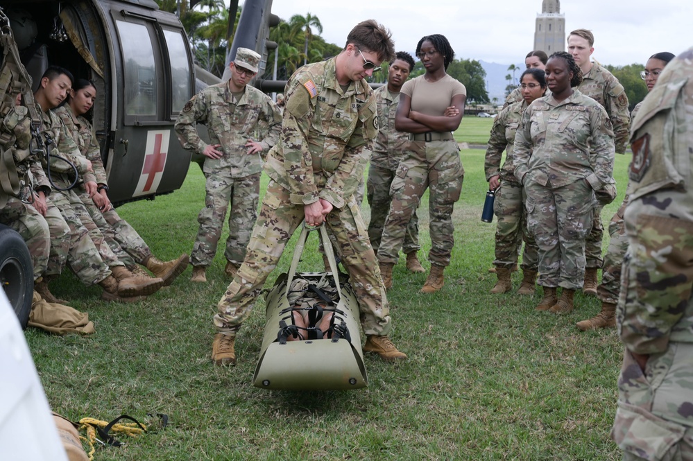 15th Medical Group participates in Army-led medical evacuation training
