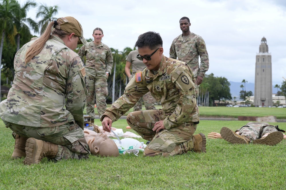 15th Medical Group participates in Army-led medical evacuation training