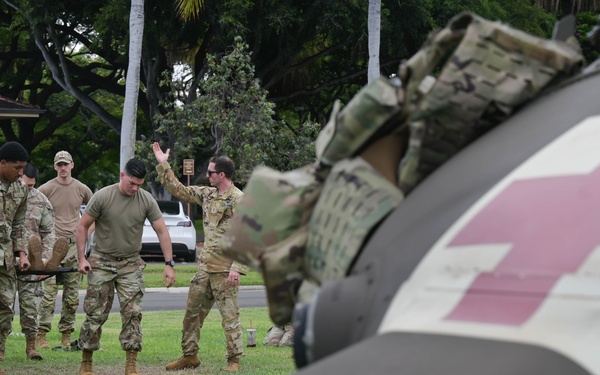 15th Medical Group participates in Army-led medical evacuation training