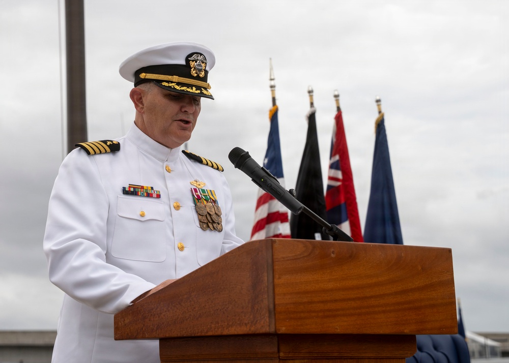Vice Adm. Blake Converse, deputy commander, U.S. Pacific Fleet, Retirement Ceremony