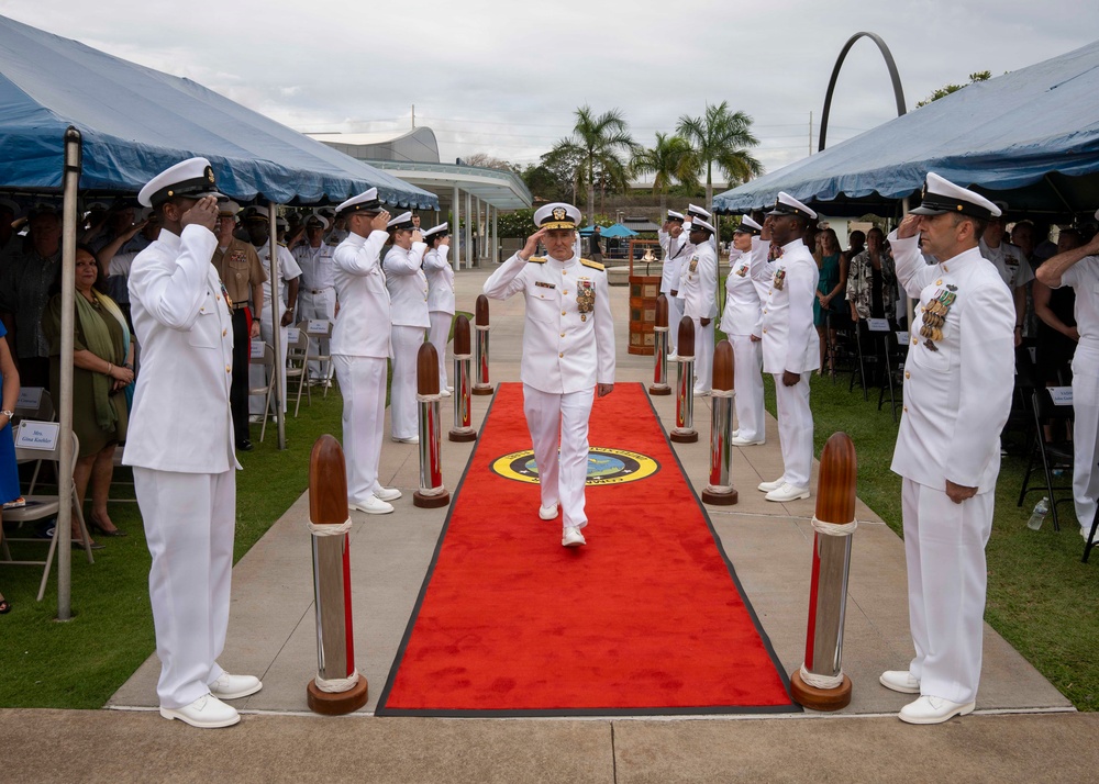 Vice Adm. Blake Converse, deputy commander, U.S. Pacific Fleet, Retirement Ceremony