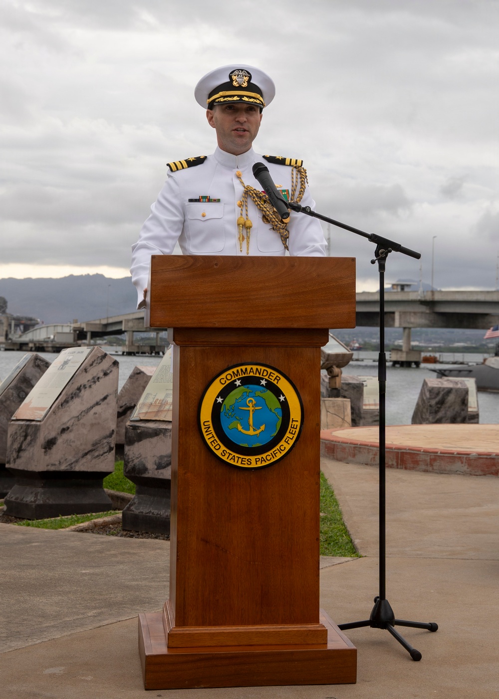 Vice Adm. Blake Converse, deputy commander, U.S. Pacific Fleet, Retirement Ceremony