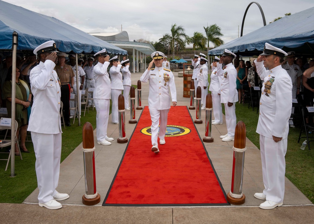 Vice Adm. Blake Converse, deputy commander, U.S. Pacific Fleet, Retirement Ceremony