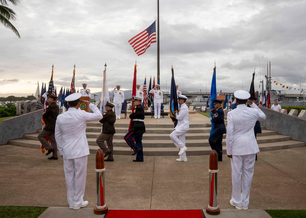 Vice Adm. Blake Converse, deputy commander, U.S. Pacific Fleet, Retirement Ceremony
