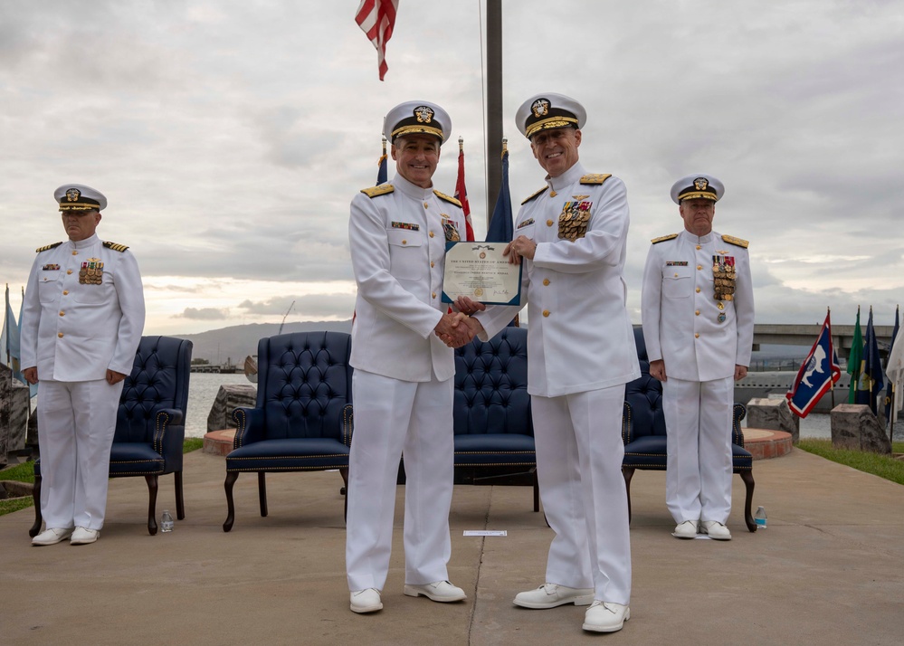 Vice Adm. Blake Converse, deputy commander, U.S. Pacific Fleet, Retirement Ceremony