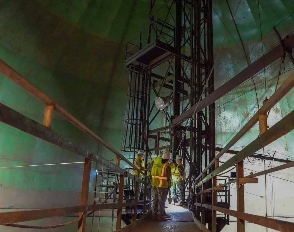 CNO tours Red Hill fuel facility