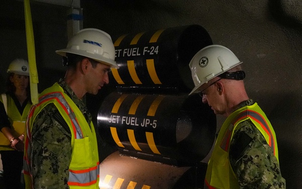 CNO tours Red Hill fuel facility