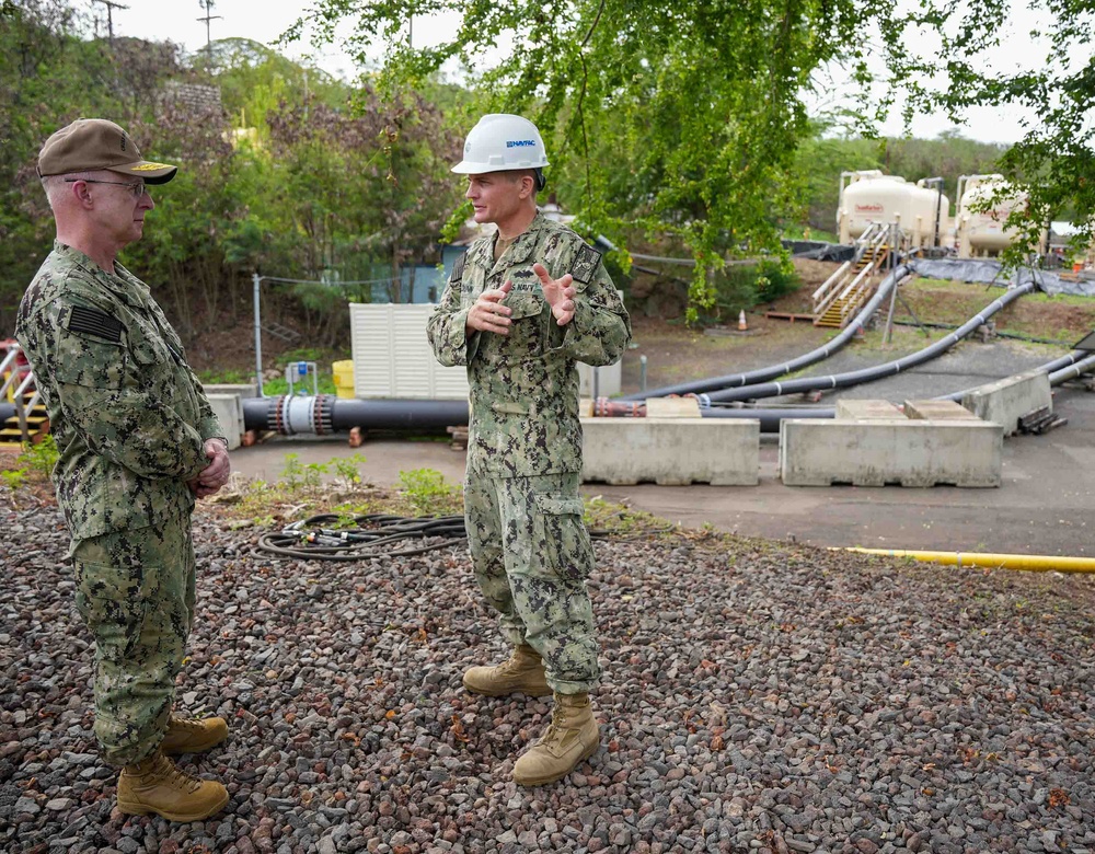 CNO tours Red Hill fuel facility