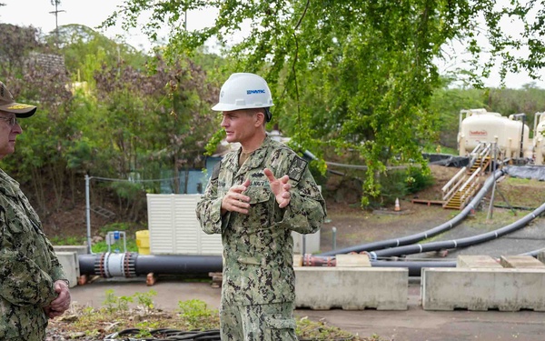 CNO tours Red Hill fuel facility