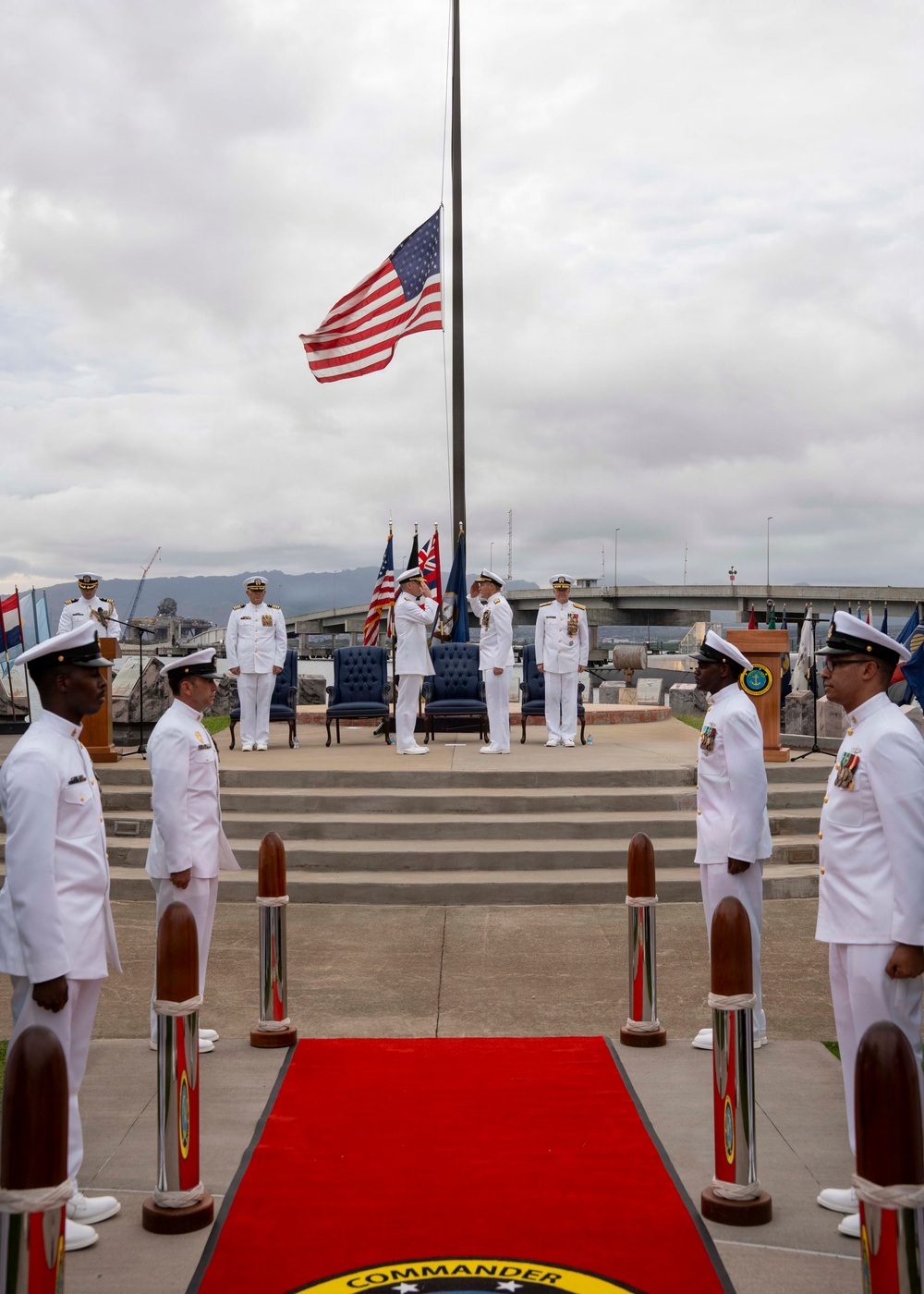 Vice Adm. Blake Converse, deputy commander, U.S. Pacific Fleet, Retirement Ceremony