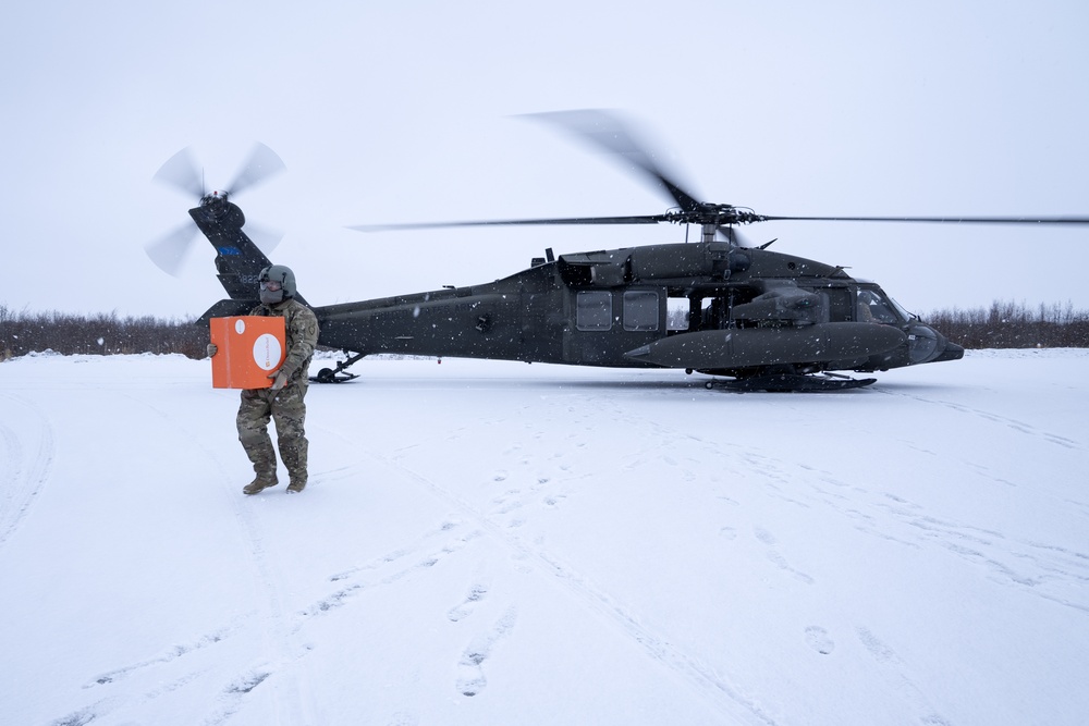 AKOM members deliver supplies to Napakiak during Operation Halong Response