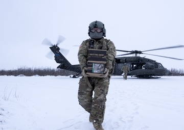 AKOM members deliver supplies to Napakiak during Operation Halong Response