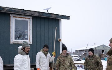 AKOM members deliver supplies to Napakiak during Operation Halong Response