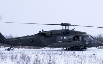 AKOM members deliver supplies to Napakiak during Operation Halong Response