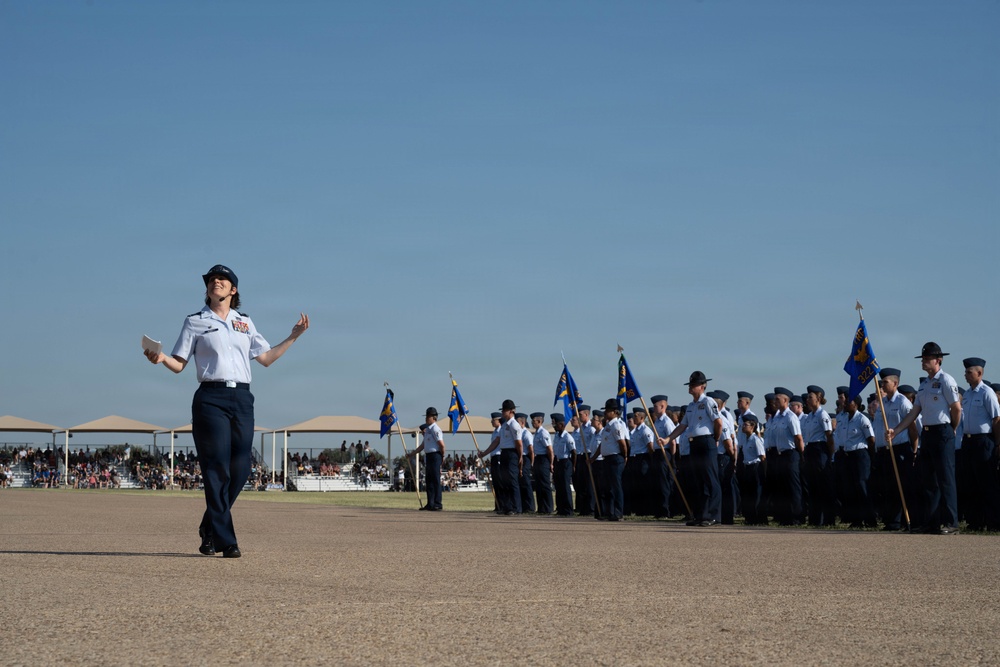 JBER leaders tour BMT, attend graduation