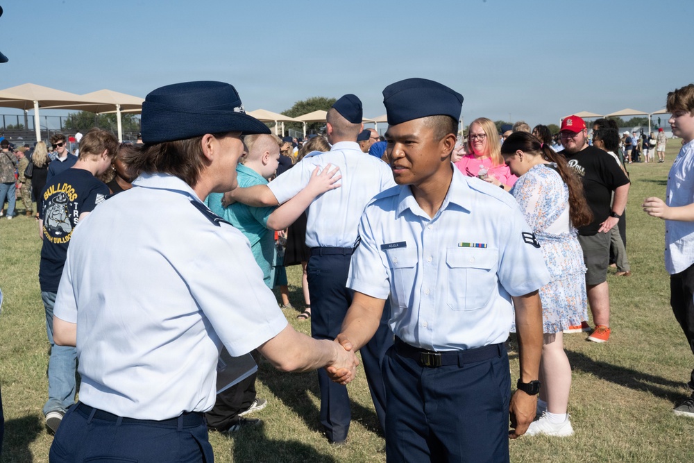 JBER leaders tour BMT, attend graduation