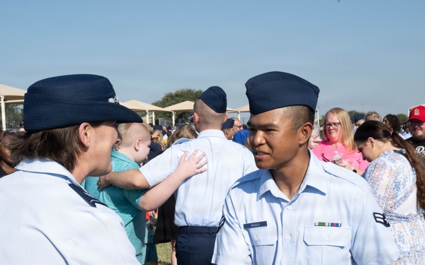 JBER leaders tour BMT, attend graduation