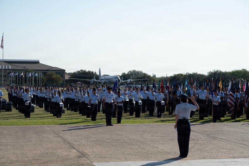 JBER leaders tour BMT, attend graduation