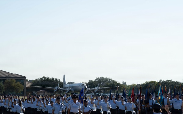 JBER leaders tour BMT, attend graduation