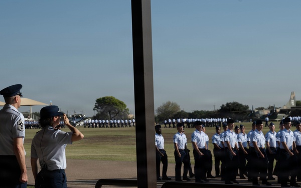 JBER leaders tour BMT, attend graduation