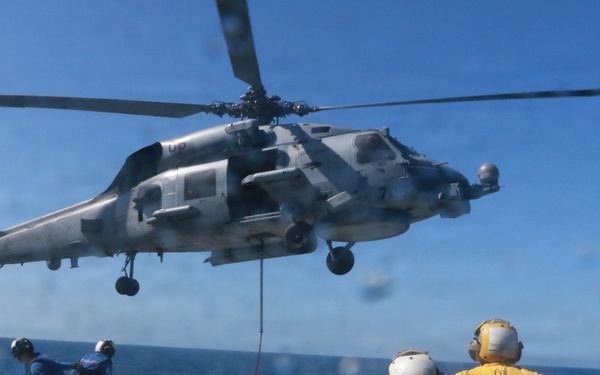 USS CHOSIN FLIGHT OPS