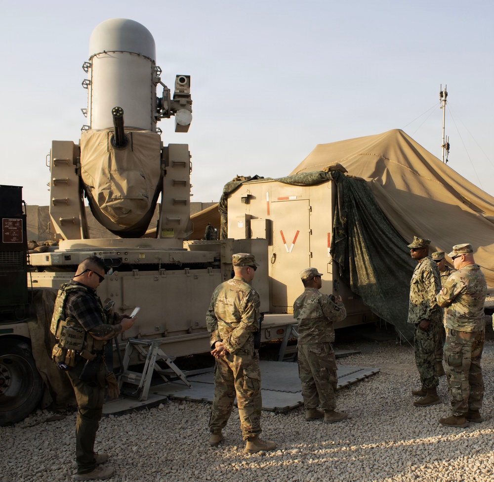 U.S. Central Command Senior Enlisted Leader visits Operation Inherent Resolve area of operations