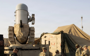 U.S. Central Command Senior Enlisted Leader visits Operation Inherent Resolve area of operations