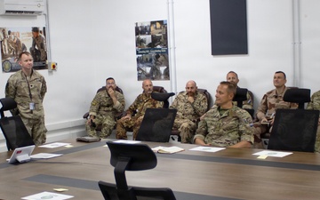 U.S. Central Command Senior Enlisted Leader visits Operation Inherent Resolve area of operations