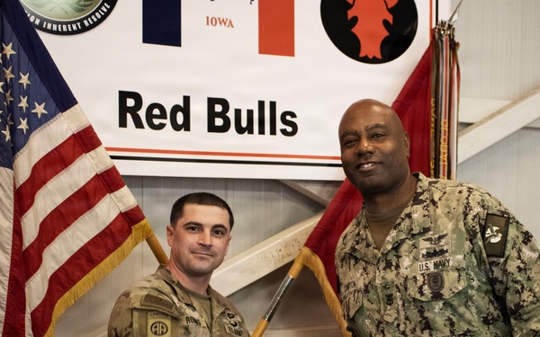 U.S. Central Command Senior Enlisted Leader visits Operation Inherent Resolve area of operations