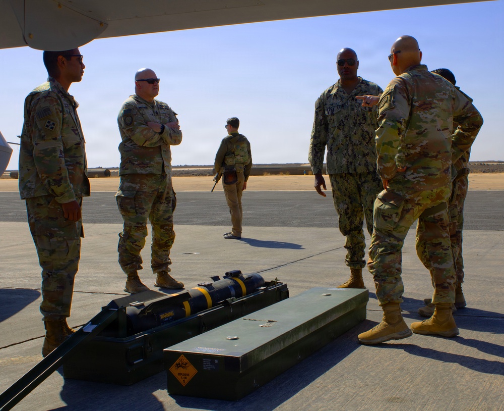 U.S. Central Command Senior Enlisted Leader visits Operation Inherent Resolve area of operations