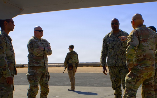 U.S. Central Command Senior Enlisted Leader visits Operation Inherent Resolve area of operations