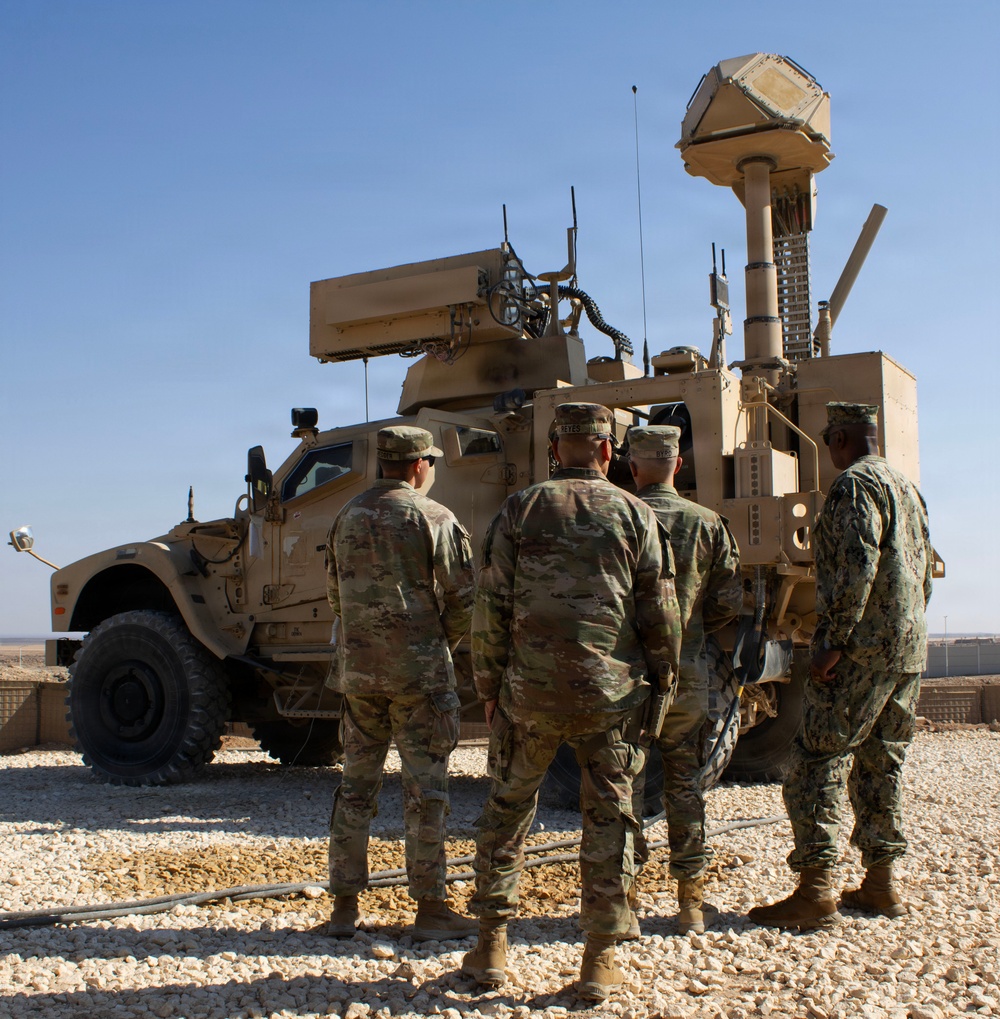 U.S. Central Command Senior Enlisted Leader visits Operation Inherent Resolve area of operations