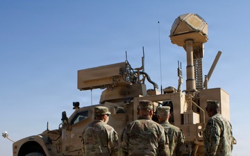 U.S. Central Command Senior Enlisted Leader visits Operation Inherent Resolve area of operations