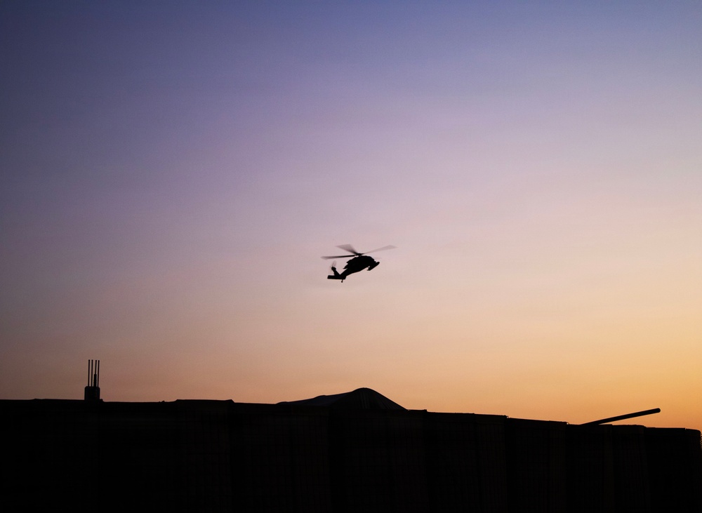 U.S. Central Command Senior Enlisted Leader visits Operation Inherent Resolve area of operations