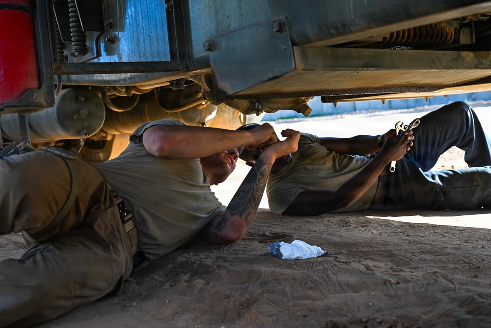 475th EABS Keeps the Mission Moving at Camp Simba