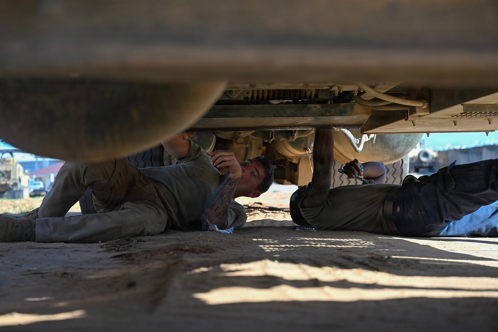475th EABS Keeps the Mission Moving at Camp Simba
