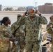 Fleet Master Chief Lateef N. Compton, Senior Enlisted Leader for U.S. Central Command visits Task Force Nighthawk in Syria