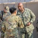 Fleet Master Chief Lateef N. Compton, Senior Enlisted Leader for U.S. Central Command visits Task Force Nighthawk in Syria