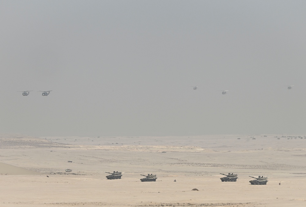 U.S., Qatar and allies enhance regional defense during Exercise Ferocious Falcon 6