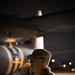 South Dakota Army National Guard soldier Sgt. Bryce Muirhead, waits patiently to board a C-130J Super Hercules