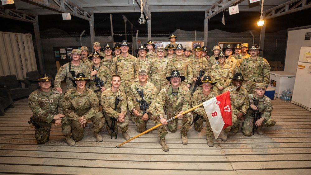 Task Force Nighthawk Patching Ceremony