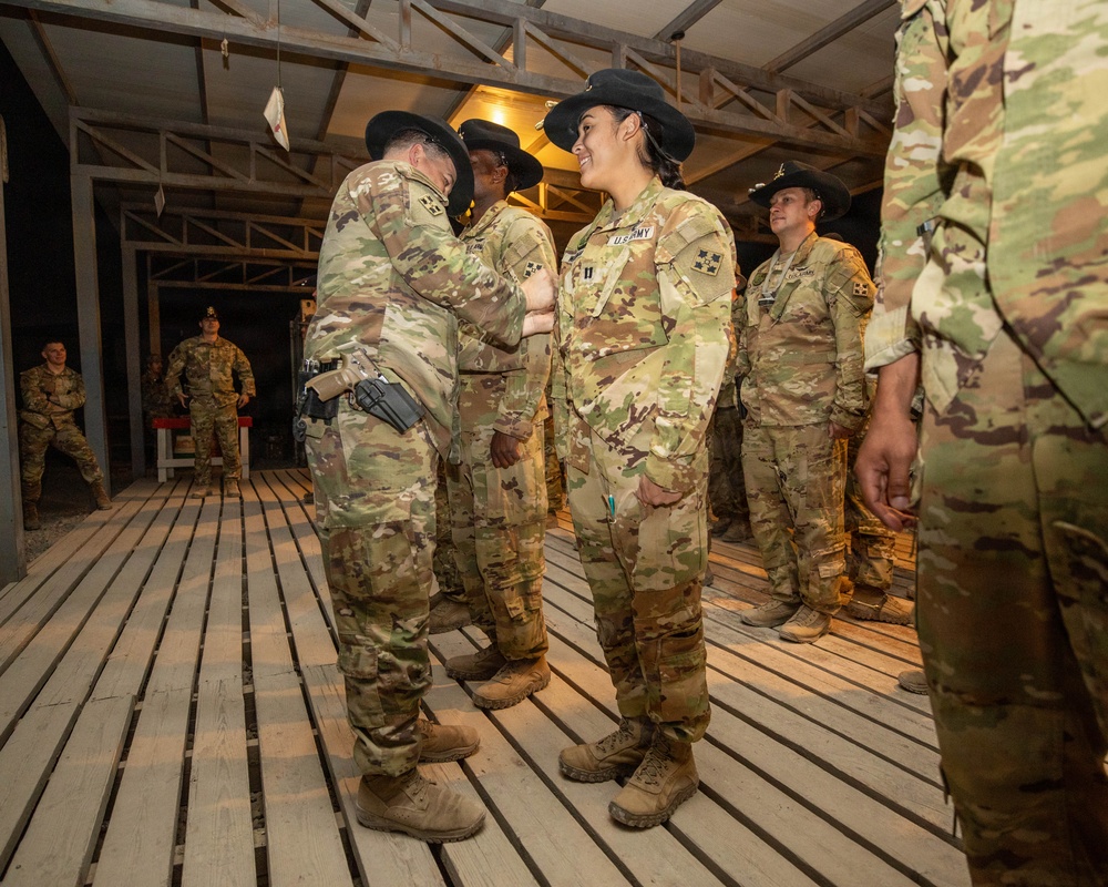 Task Force Nighthawk Patching Ceremony