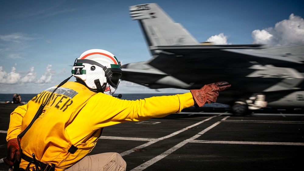 USS Gerald R. Ford (CVN 78) Conducts Flight Operations