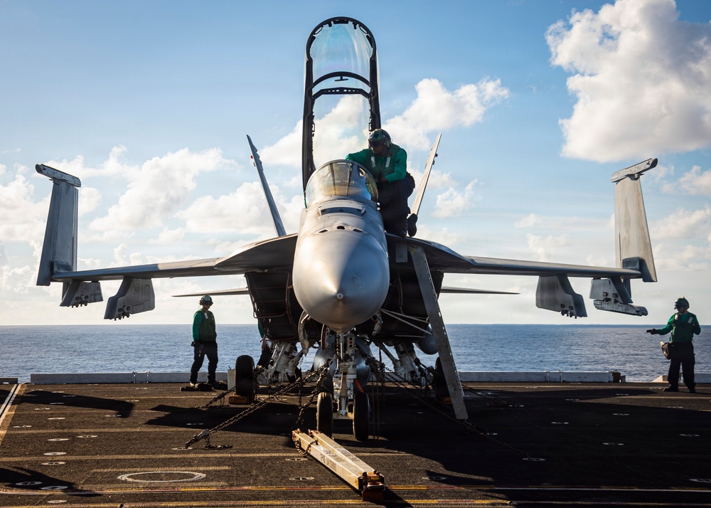 USS Gerald R. Ford (CVN 78) Conducts Flight Operations