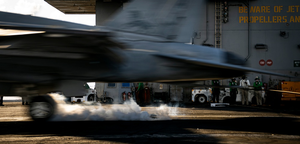 USS Gerald R. Ford (CVN 78) Conducts Flight Operations