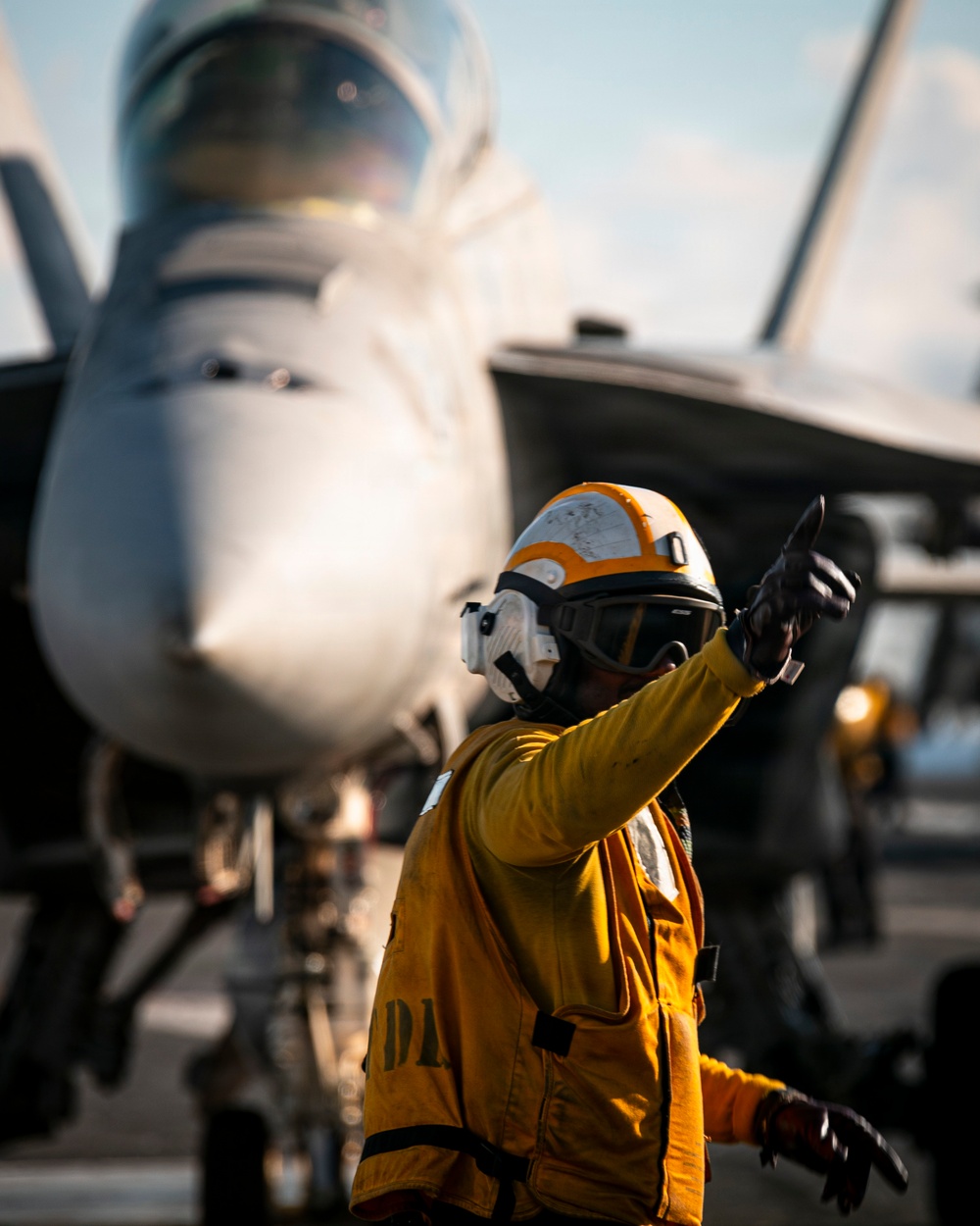 USS Gerald R. Ford (CVN 78) Conducts Flight Deck Operations