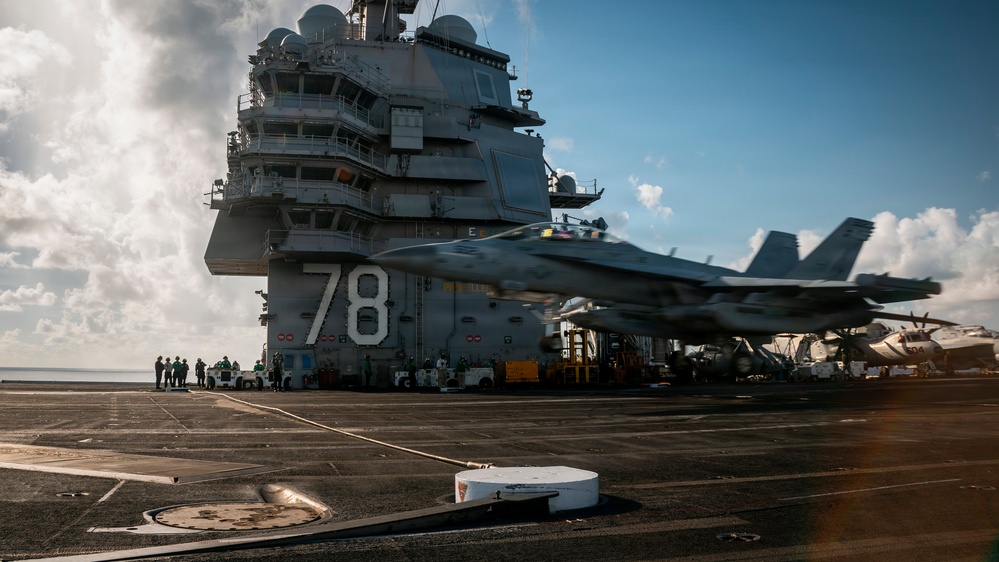 USS Gerald R. Ford (CVN 78) Conducts Routine Operations