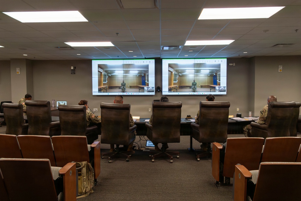 U.S. Army Soldiers compete in the 1st Cavalry Division Career Counselor of the Year Competition