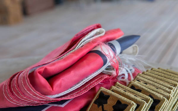 Task Force Nighthawk Patching Ceremony