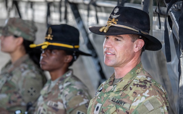 Task Force Nighthawk Patching Ceremony